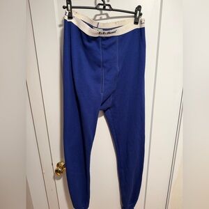 Vintage L.L. Bean Blue Men's Thermals